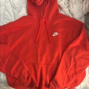 Nike Bright Red Pullover Hoodie